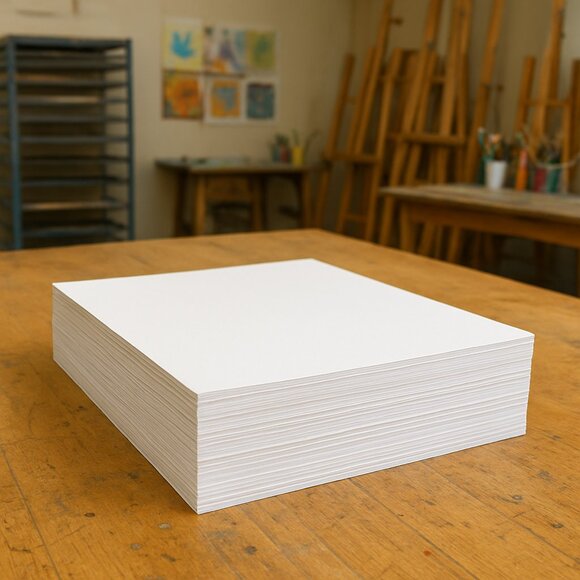 NEW Art Supplies Drawing Paper White Standard Weight 9" x 12" 100 Sheets School - Picture 6 of 8